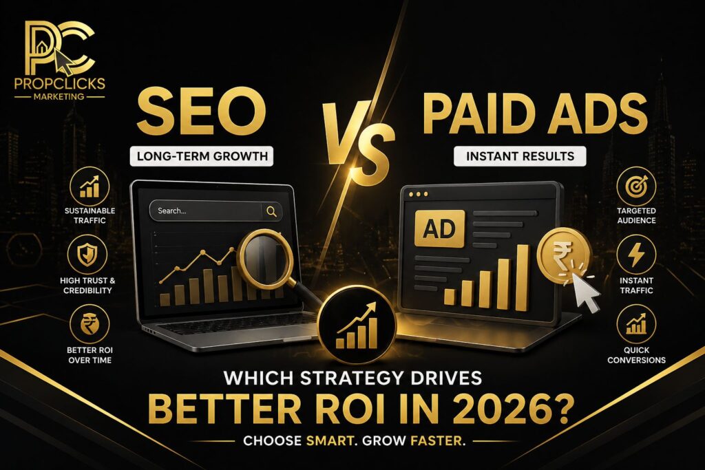 SEO vs Paid Ads: Which Strategy Drives Better ROI in 2026?